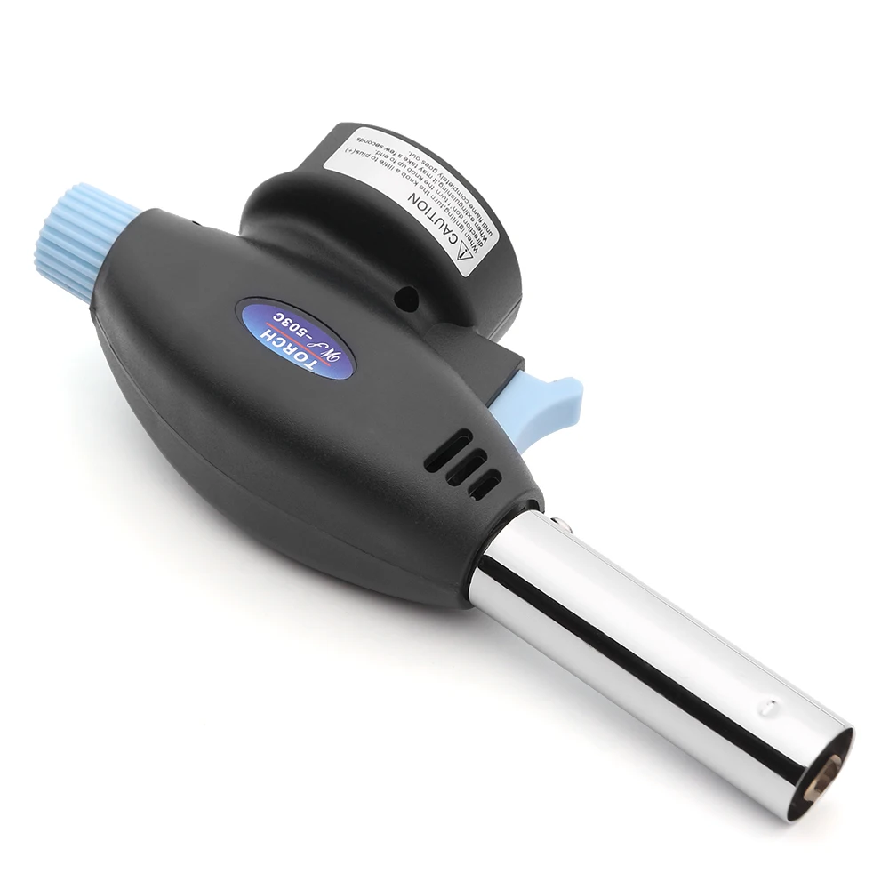 Безопасная медная газовая горелка с электронным поджигом бутановый пистолет