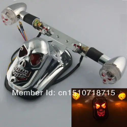 Moto Mirror led Light Harley