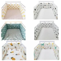 hot sale baby crib bumper cotton thicken one piece crib around cushion cot protector pillows newborns room bedding decor