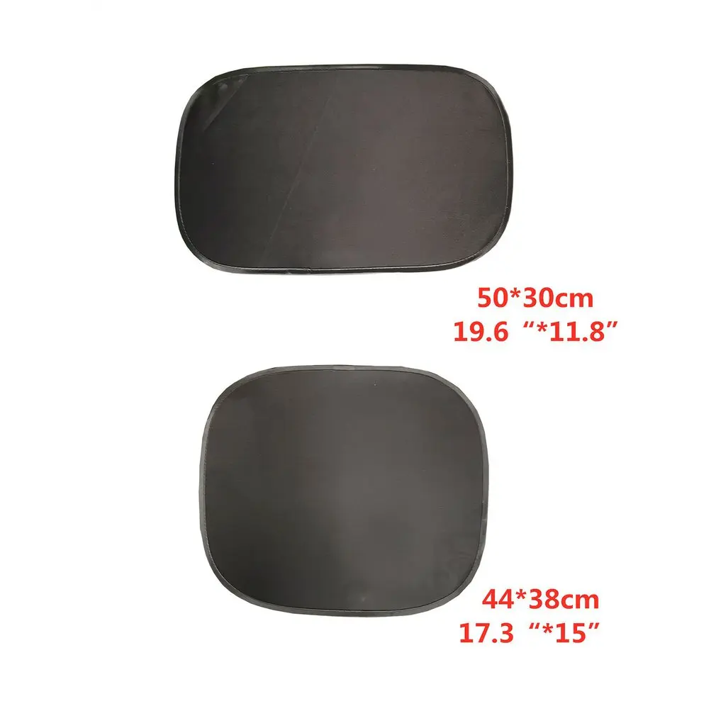 

4pcs Electrostatic Sunshade UV Protection Car Sunshade Solar Protection Large Size Ultraviolet Rays Prevention
