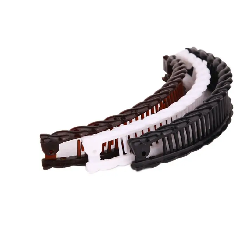 Женские пластиковые расчески для волос зажим в виде банана форме рыбы хвоста |