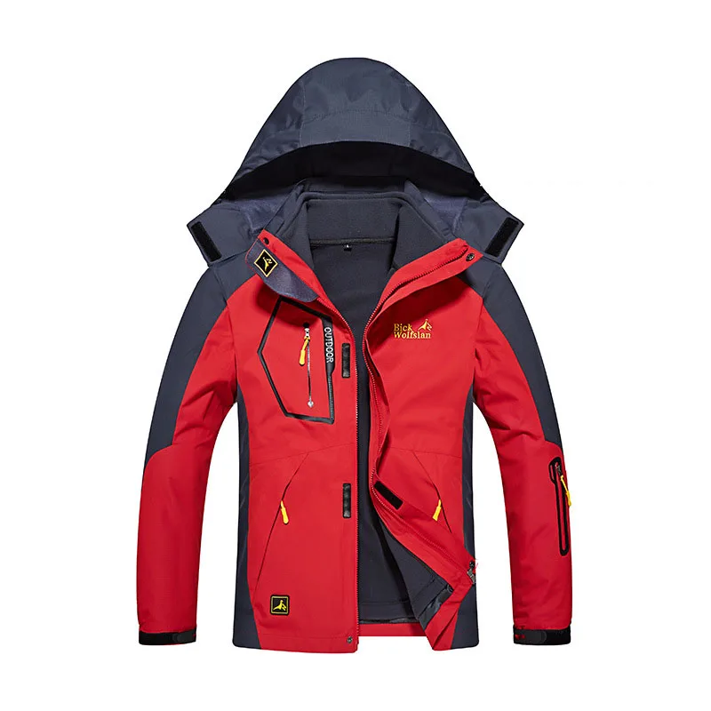 

Ski Suit Men Winter Outdoor Thermal Waterproof Windproof Breathable Snowboard Jackets and Ski Pants Male Skiing Snow Clothes Set