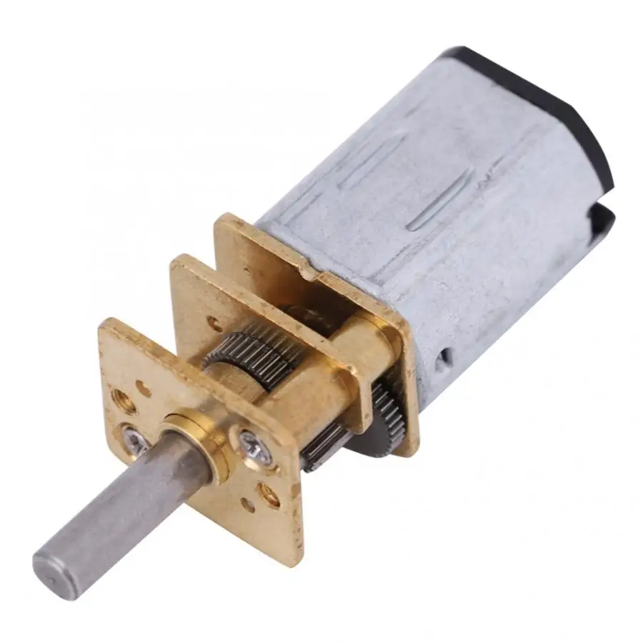 Новый редукторный электродвигатель постоянного тока N20 3 в 6 12 50 2000 об/мин с