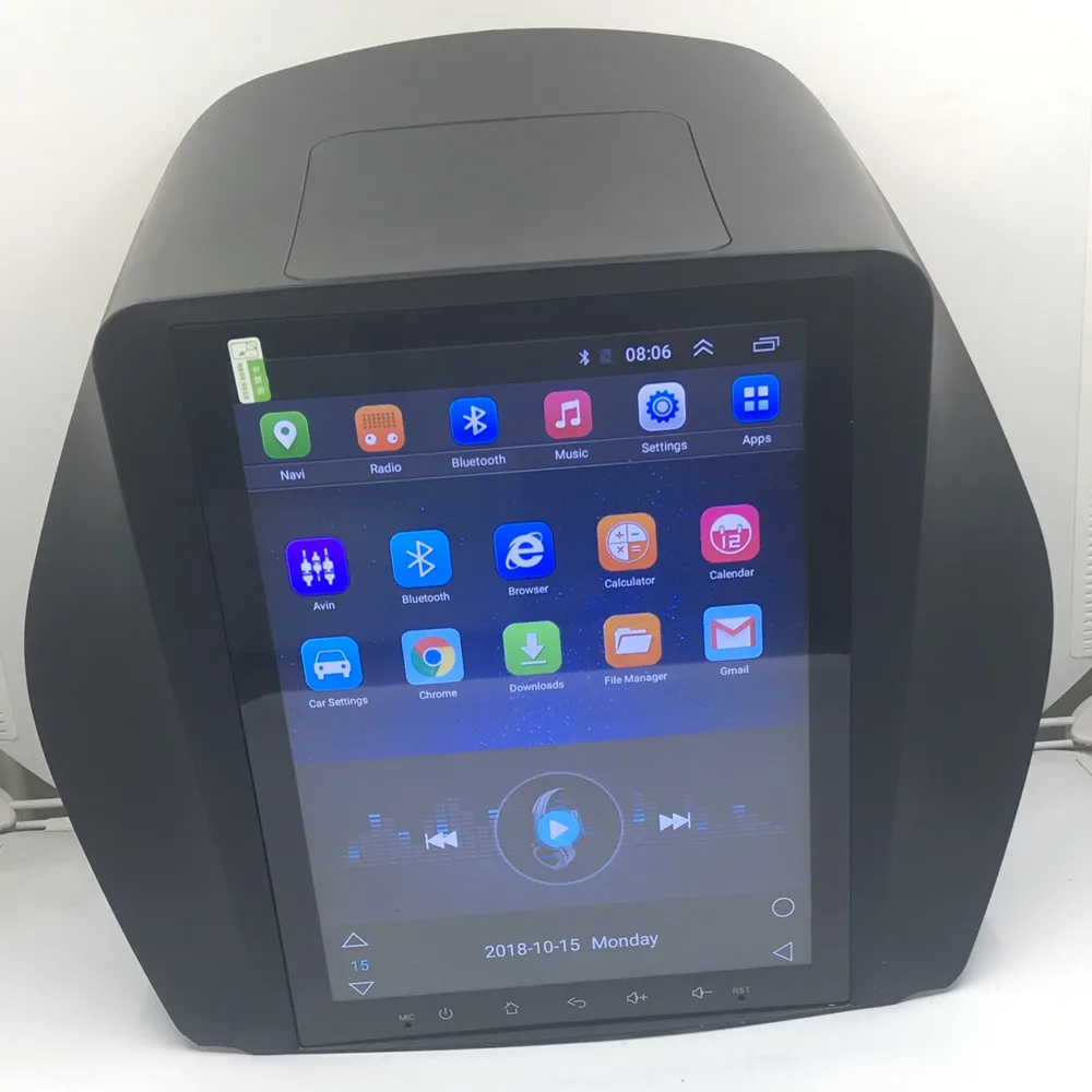 Android 10 4 дюймов вертикальный IPS экран автомобильный gps Мультимедиа Радио bluetooth