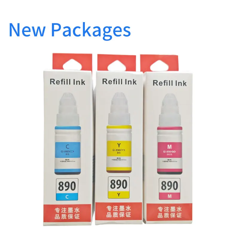 1 шт. желтая краска для принтеров canon pixma G1400 G2400 G3400 G1000 G2000 G3000 G1100|dye ink|ink for canonink tank |