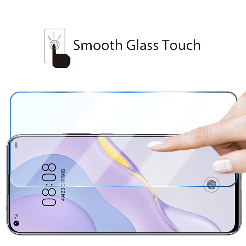 4in1 Tempered Glass for Huawei P30 Pro P50 P40 P20 Lite Camera Lens Screen Protector P Smart Z 2019 2021 S | Мобильные телефоны и