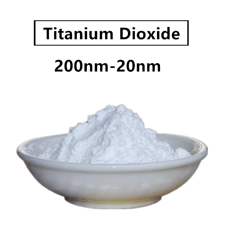 Диоксид титана олефильный Порошок TiO2 200 нм-20 нм | Инструменты