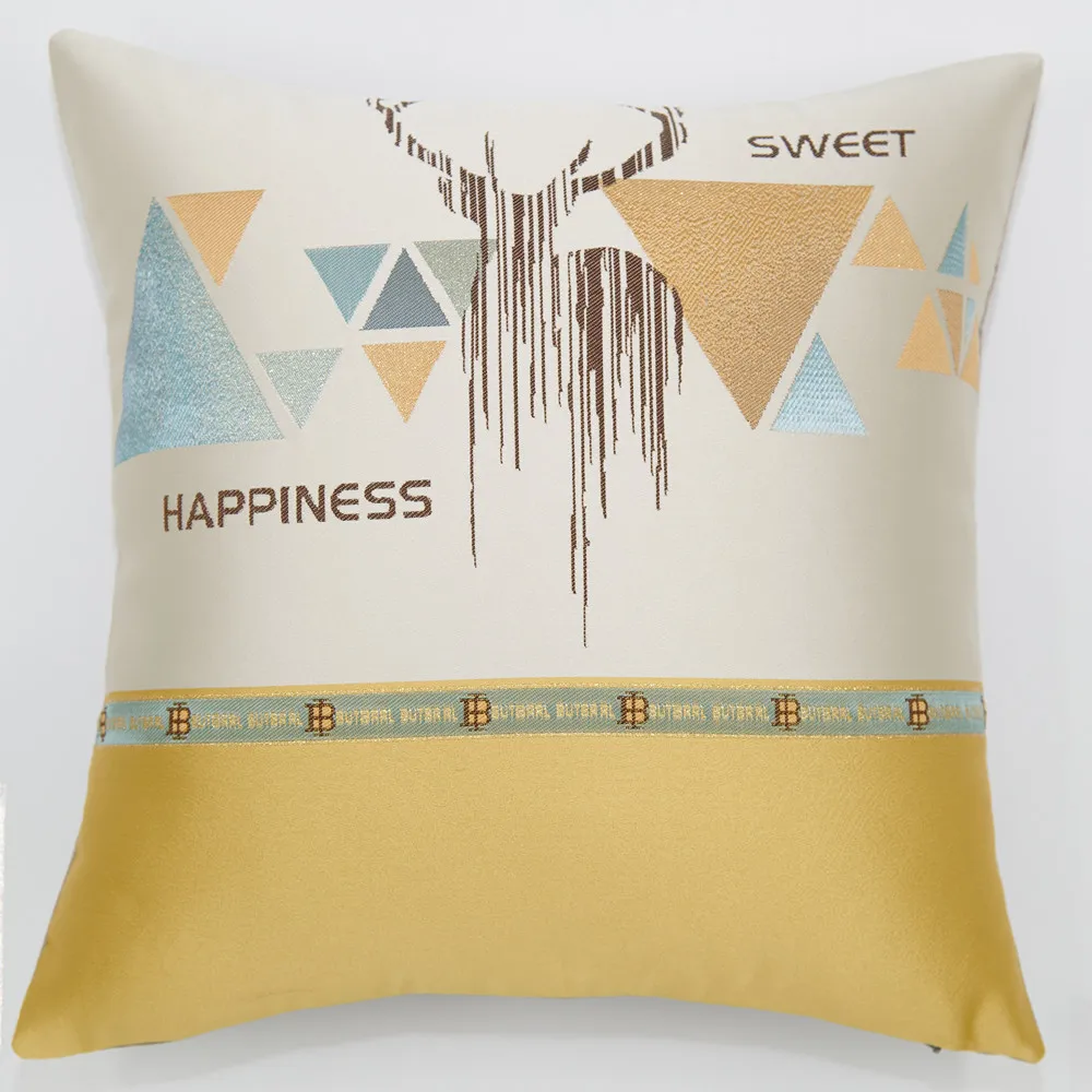 

Cushion Cover 45x45cm Cushions Home Decor Decorative Pillows Housse De Coussin Kussenhoes Funda Cojin Jacquard