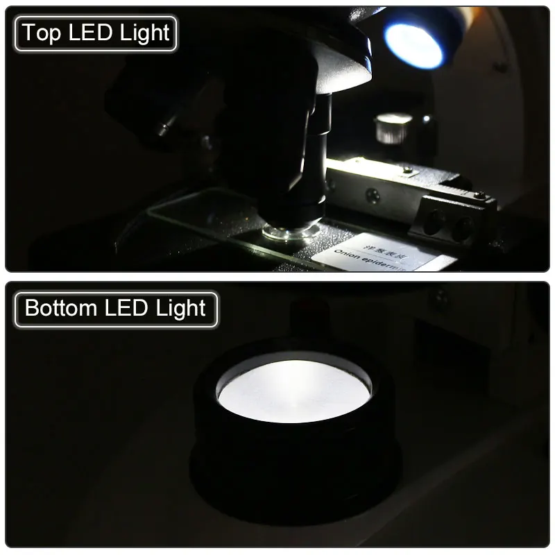 Биологический микроскоп регулируемый светодиодный фотомикроскоп для обучения