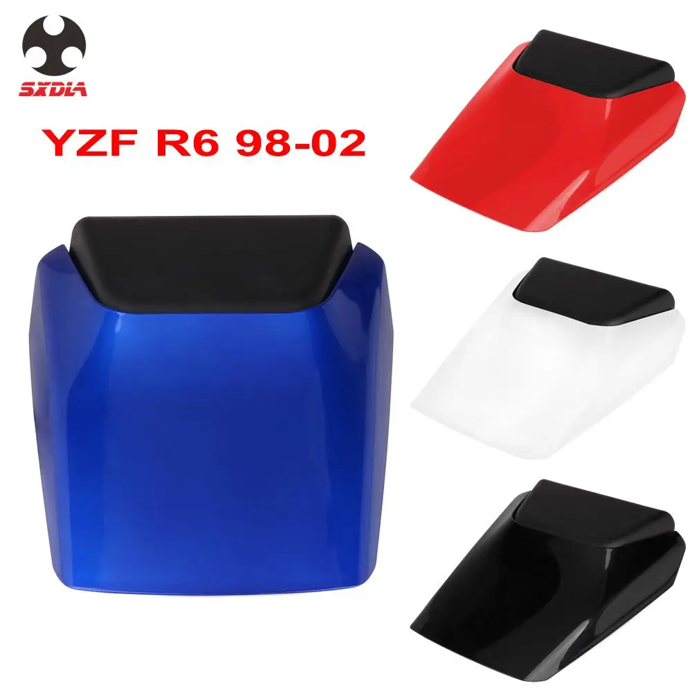 

Motorcycle Spare Rear Pillion Passenger Cowl Seat Back Cover Fairing Part For Yamaha YZF R6 1998 1999 2000 2001 2002 ABS plastic
