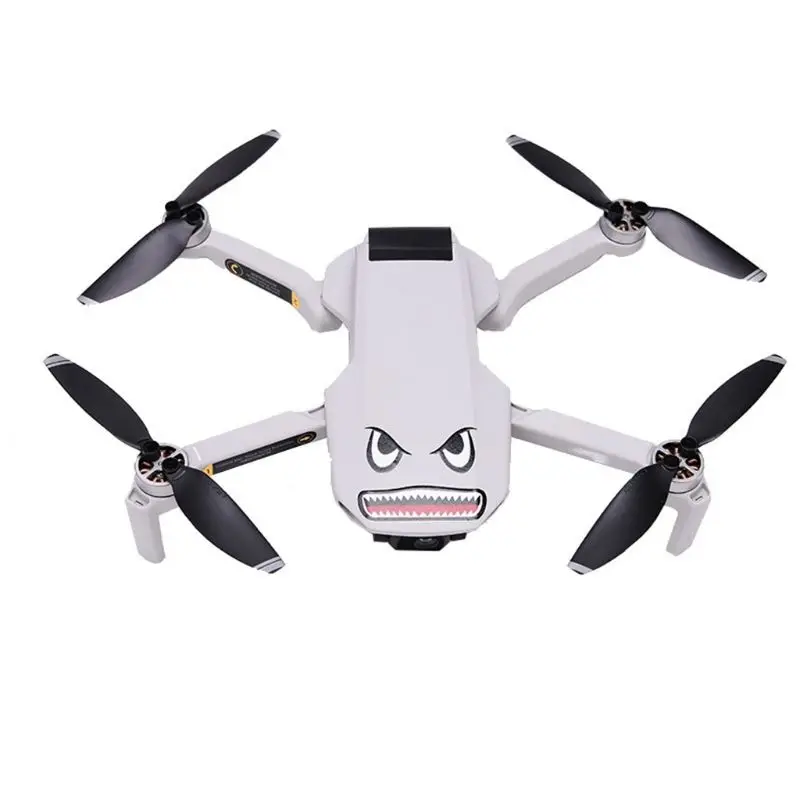 1 комплект Drone Батарея наклейка на кузов самолета Наклейка в виде акулы клей