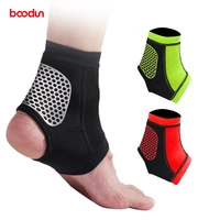 1 pcs non slip silicone ankle support breathable gym sports ankle brace protector football basketball anti sprain ankle guard