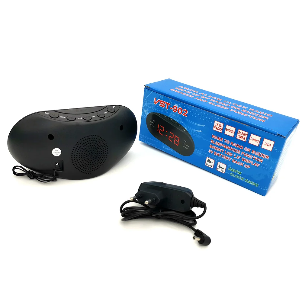 Автомобильный светодиодный Будильник Электронный Настольный будильник