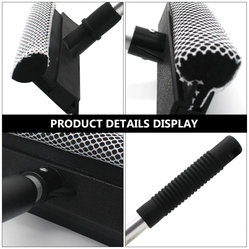 

2Pcs Glass Cleaning Accessory Double-sides Window Squeegee Cleaning Tools