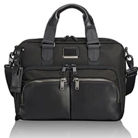 mens ballistic nylon briefcase handbag office casual tote large capacity portable shoulder bag business travel bag computer bag