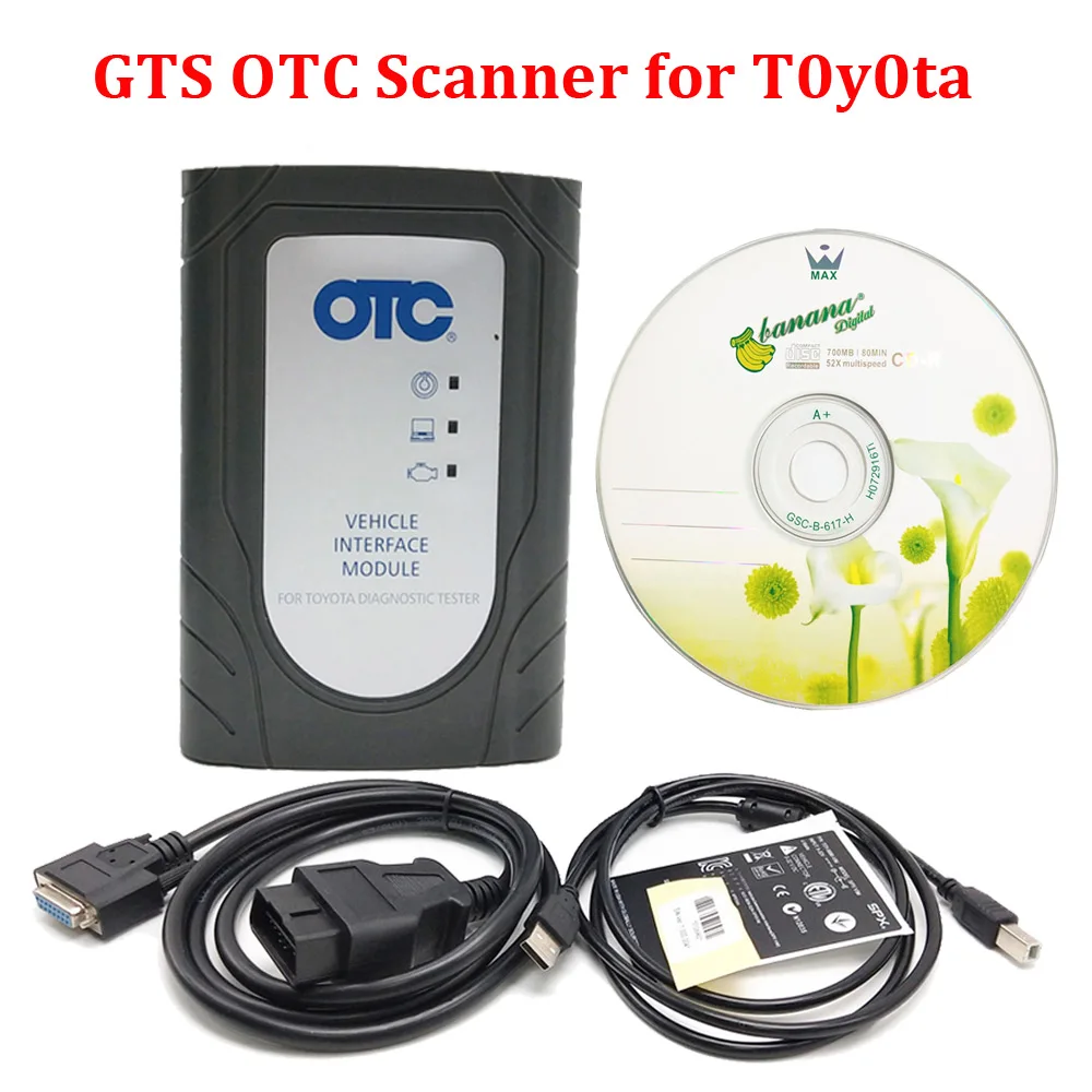 GTS OTC for T-yota Новейший V14.30.023 Global Techstream OTC тестер форта-oyota IT3 OTC плюс 3 в 1 диагностический инструмент - Цвет: GTS OTC for T-yota