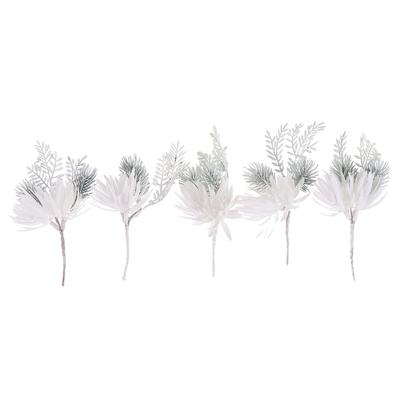1 букет Искусственные цветы сосновая трава цветок Свадебная вечеринка украшения