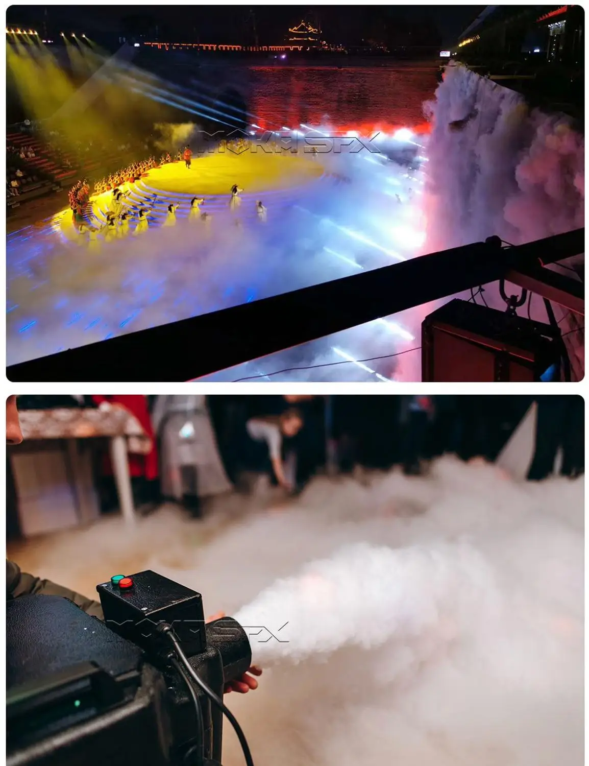 Генератор сухого льда MOKA SFX высокой мощности 6000 Вт | Освещение