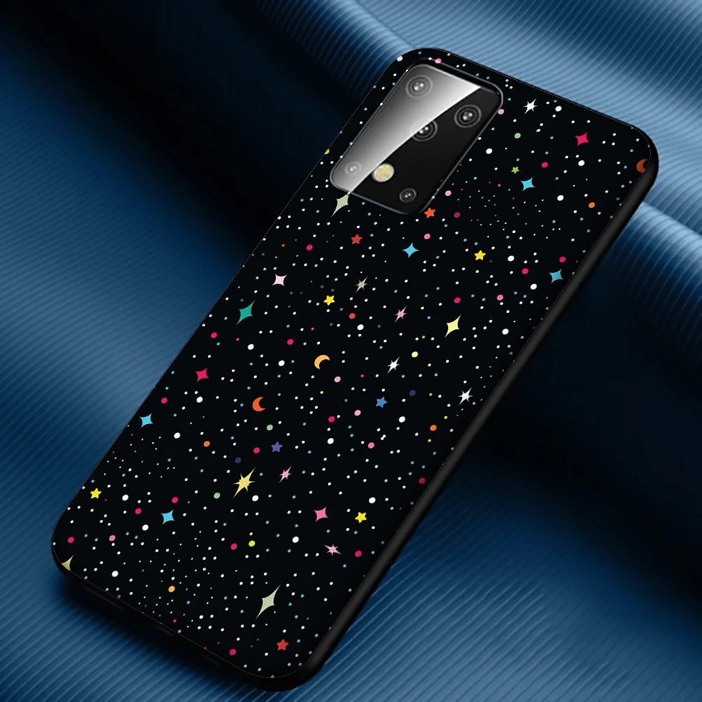 Мягкий чехол Lavaza с изображением звездной ночи для Samsung Note A3 A5 A6 A7 A8 A9 A10s A20s A30s A40s A50s