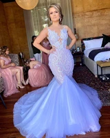 sexy mermaid wedding dresses 2022 lace appliques beaded sheer neck bridal gown cheap backless robe de mariee