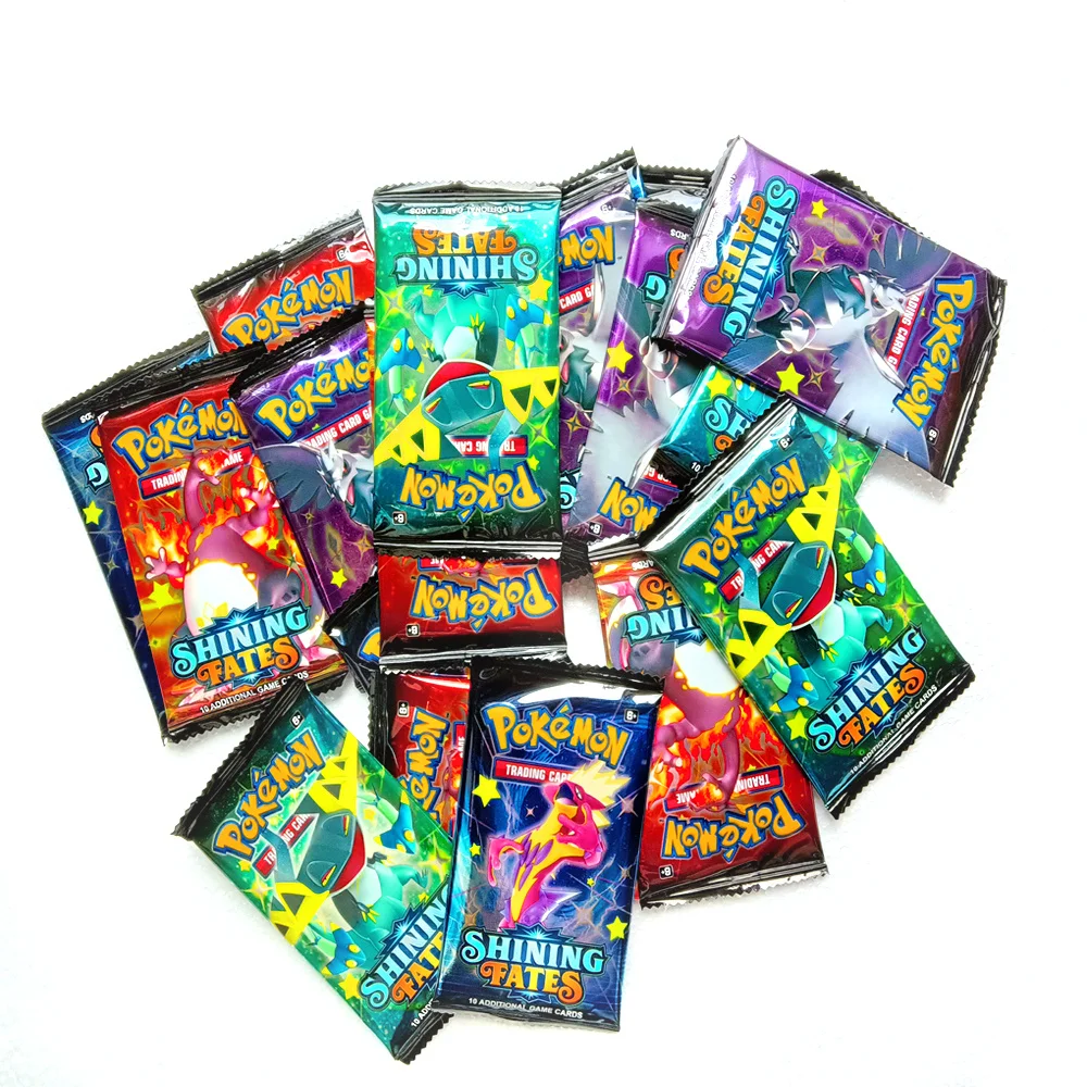 

Pokemon Cards Toys English Trading Card Game Sword Shield Collection Box Card Espada Escudo Pokmon Card Game For Kids