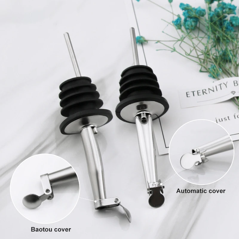 Stainless Steel With Cover Wine Container Cocktail Shaker Cork Automatic Bar Accessories Home Bars |