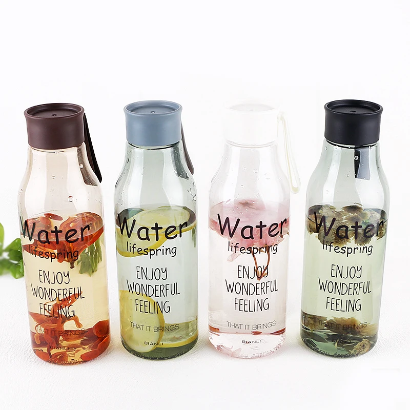 500 мл креативная Модная Портативная герметичная велосипедная бутылка для воды