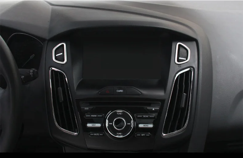 ABS хромированное декоративное кольцо для салона 5 шт./лот автомобильные