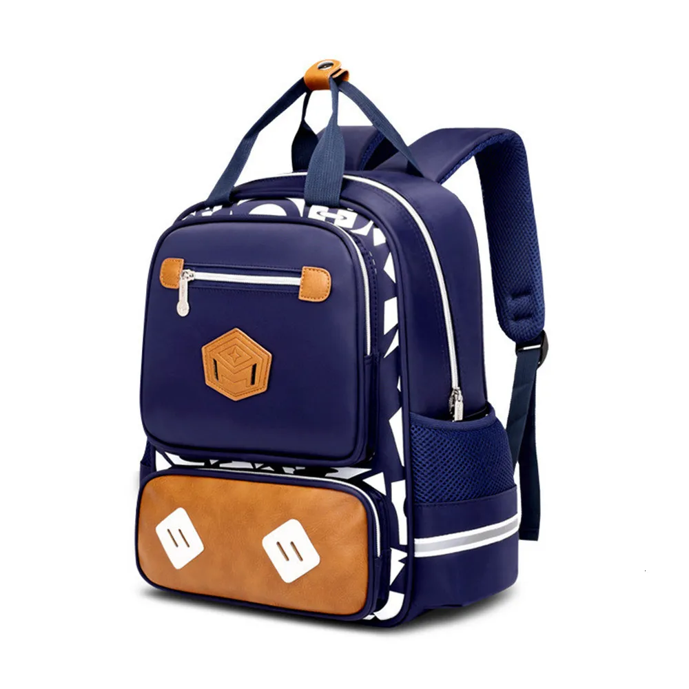 Fashion Children Primary School Bags Kids Backpack For Boys Girls Mochila Reflective strip design Satchel book bag