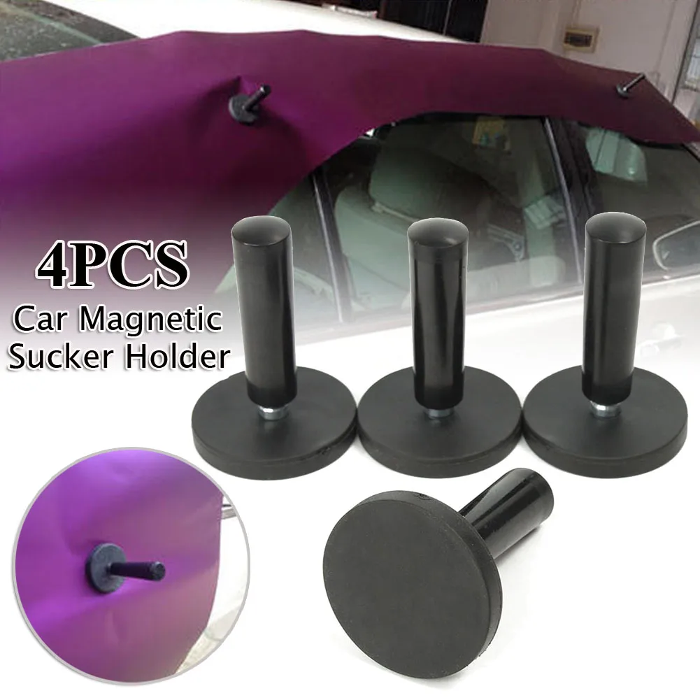 

Magnet Holder Magnets Car Wrap Wrapping Strong Auto Vinyl Film Install Tool Auto Encapsulated Sucker Holder 4pcs/Set