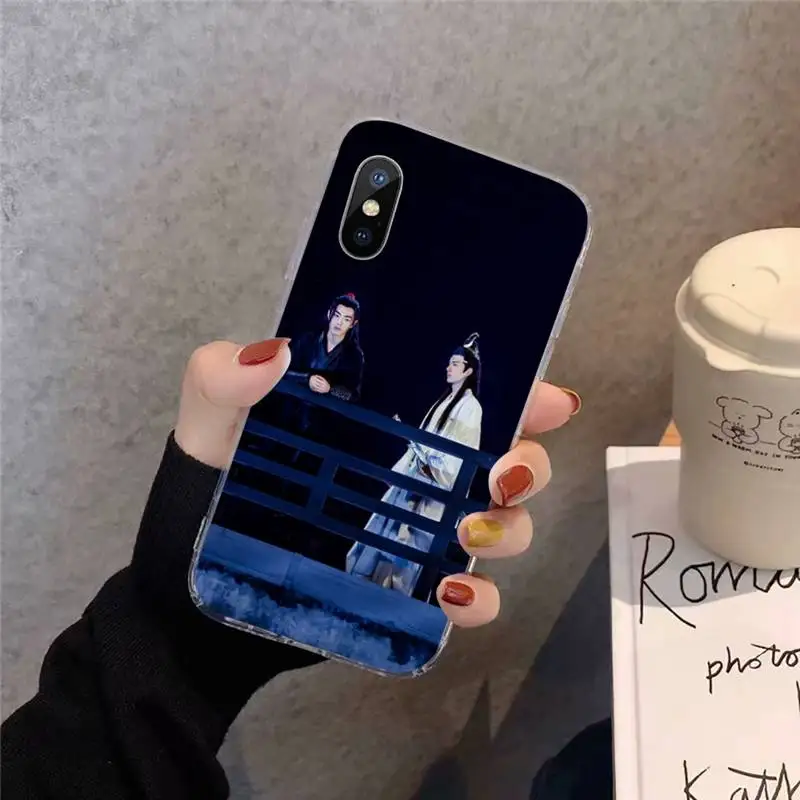 

chenqingling wang yibo xiaozhan Phone Case Transparent for iPhone 11 12 mini pro XS MAX 8 7 6 6S Plus X 5S SE 2020 XR