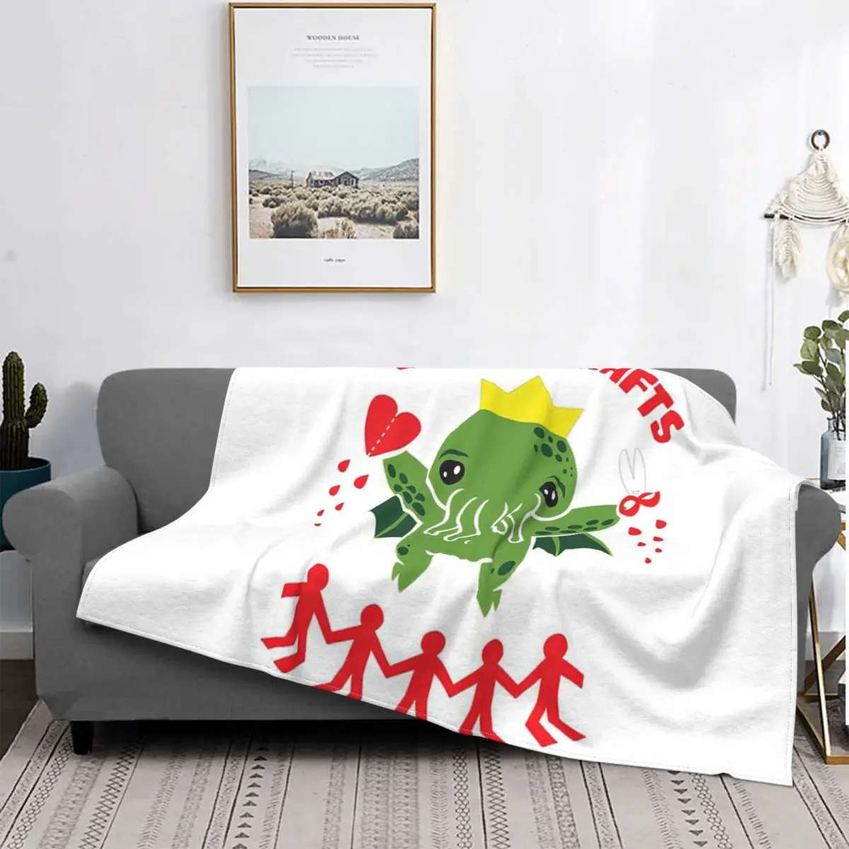 

I Love Crafts-Manta a cuadros de muselina para cama, Sudadera con capucha, manta de algodón y lino para cama