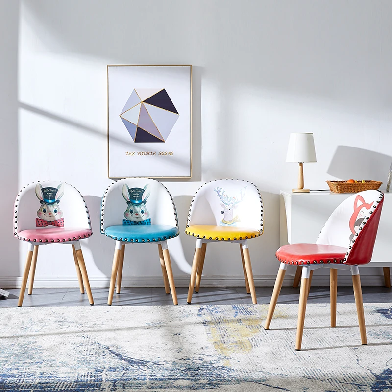 Мягкое кресло в мультяшном стиле Диснея современное детское мебель кожаное