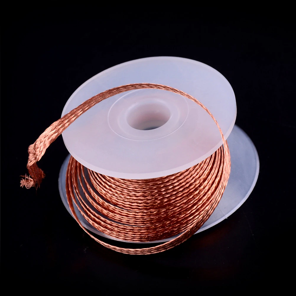 

2018 New 1PC 3.5mm 1.5M Desoldering Braid Solder Remover Wick Wire Repair Tool