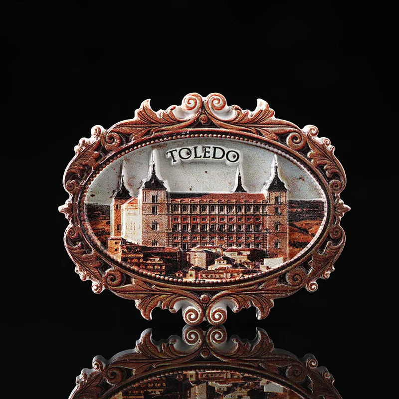 2020 креативный Испанский Сувенир для путешествий магнитный холодильник Толедо