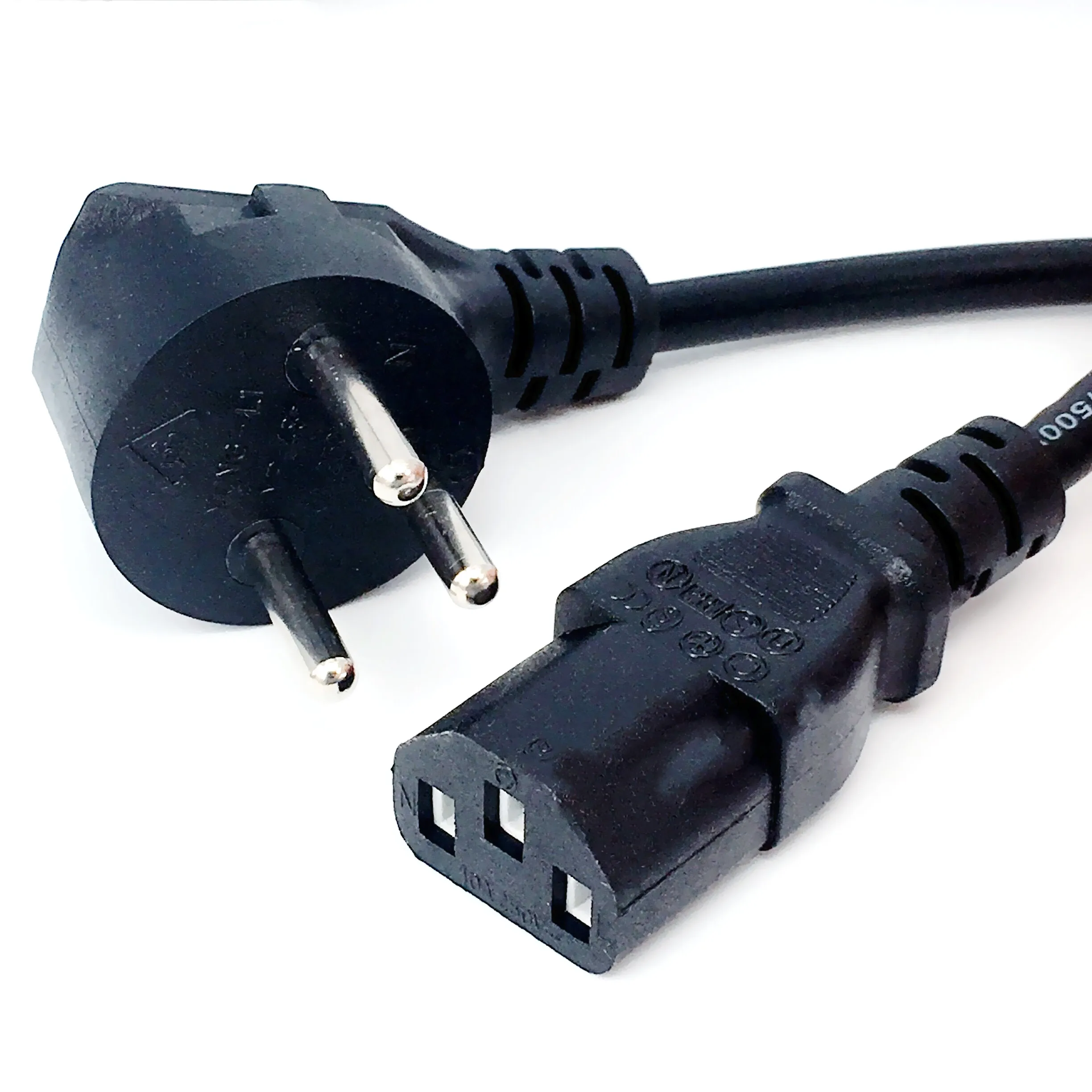 1.5M Israel SI-32 3 pin Plug to IEC C13 Female PDU UPS Power Cables ISRAEL Supply Cord For PC Computer Monitor Printer TV - купить по