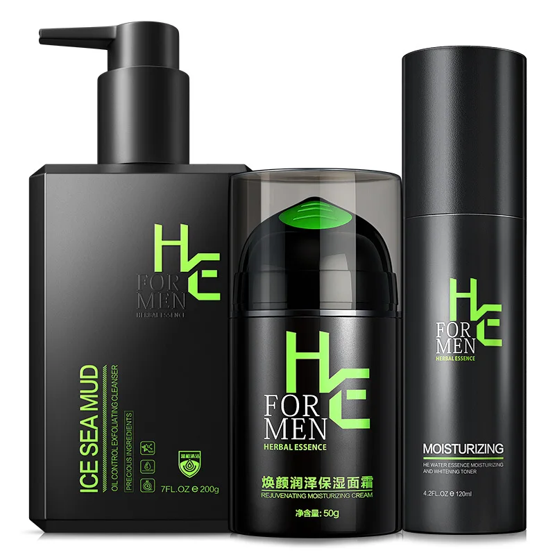 Набор для очищения кожи Hearn мужской набор от черных точек и акне средство ухода за