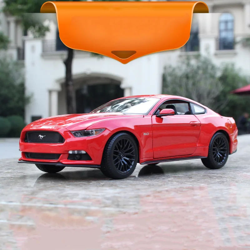 Высококачественная модель из сплава 1:18 Mustang GT спортивного автомобиля с имитацией