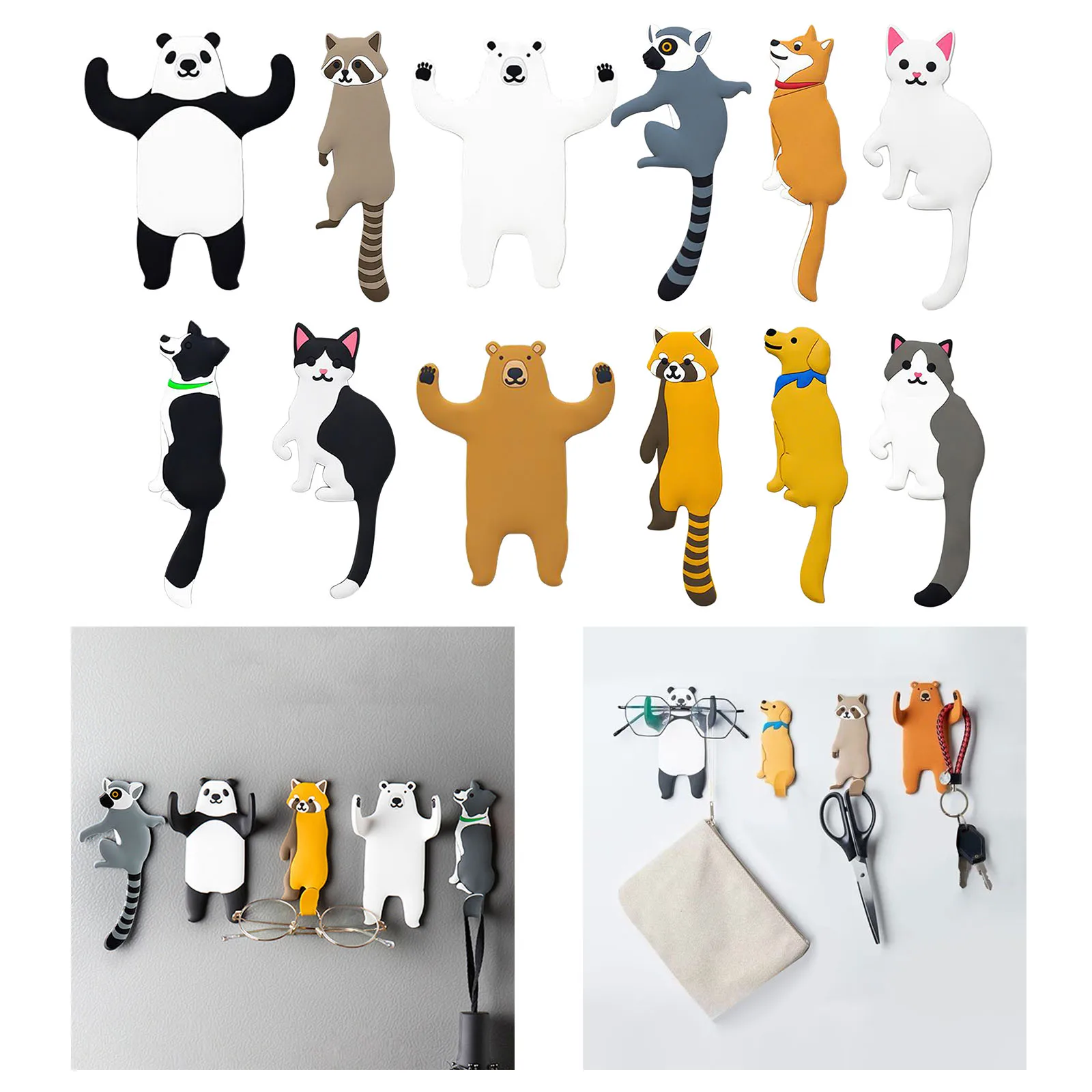 

Decorative Hook Bathroom Hooks Adhesive Key Hooks for Bedroom Living Room