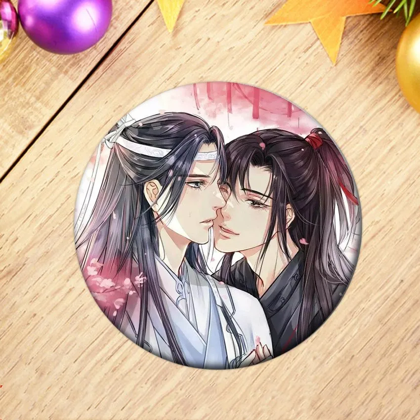 Значок для косплея аниме МО дао цу Ши мультяшная фигура Чжу булавка