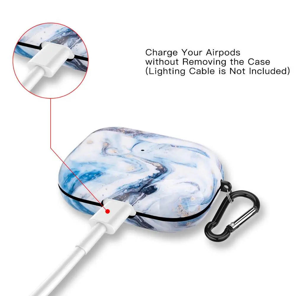 Netarlier Новый защитный ТПУ мягкий чехол для наушников Apple Airpods Pro глянцевый IMD