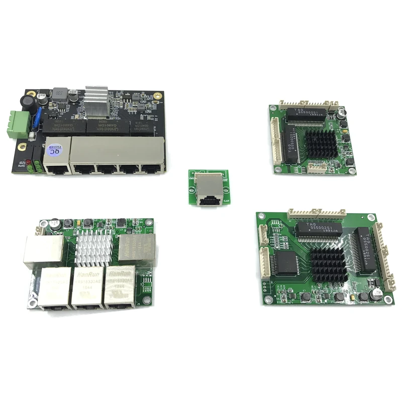 Промышленный модуль коммутатора Ethernet 5 портов неуправляемый 10/100 Мбит/с плата OEM