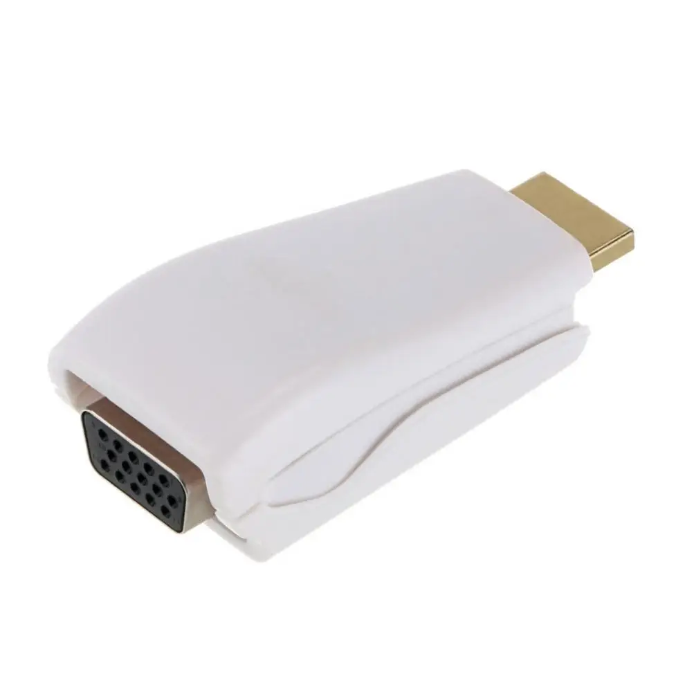 HDMI к VGA адаптер с аудио кабелем питания папа женскому 1080p конвертер для ПК/ТВ/для