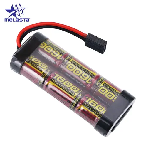 MELASTA 2/3A 7,2 V 1600mAh 6-ячейный аккумулятор NIMH с разъемом разрядки Traxxas для серии TRA2925 для Traxxas 1/16 RC автомобилей