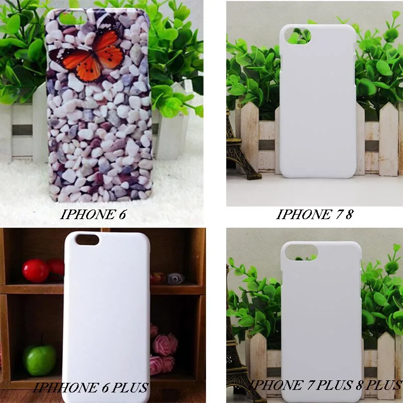 Wtsfwf чехол с сублимационным 3d-изображением 3d пустой корпус для iphone 6 6s 6plus 7 8 7 plus iphone 8 plus 3d белом корпусе