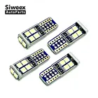 4 шт., автомобильные Внутренние светодиодные лампы T10 W5W 192 10 SMD