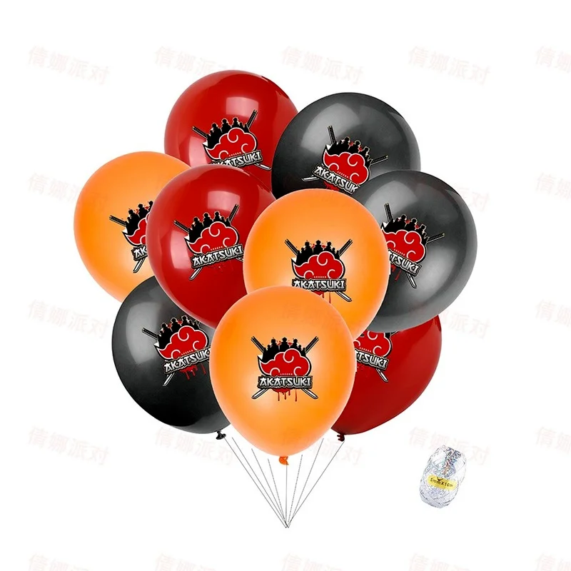 Аниме Наруто тема украшения набор воздушных шариков с детское платье для дня