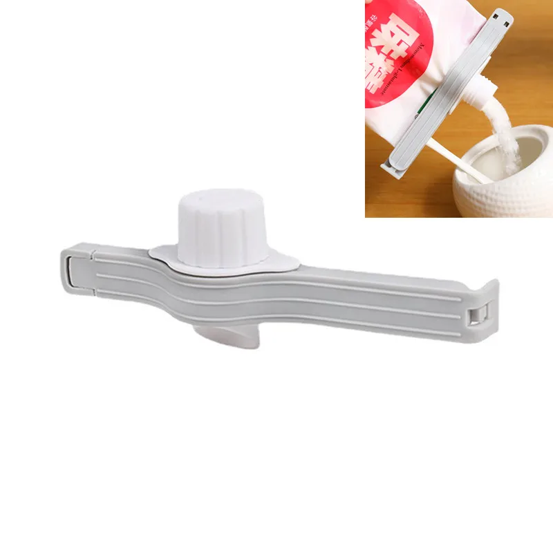 

Portable New Food Snack Seal Sealing Bag Clips Sealer Clamp Plastic Tool