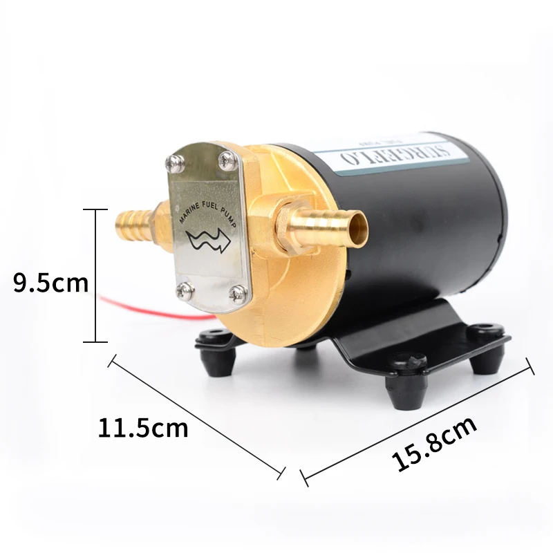 Электрический шестеренчатый масляный насос постоянного тока маленький