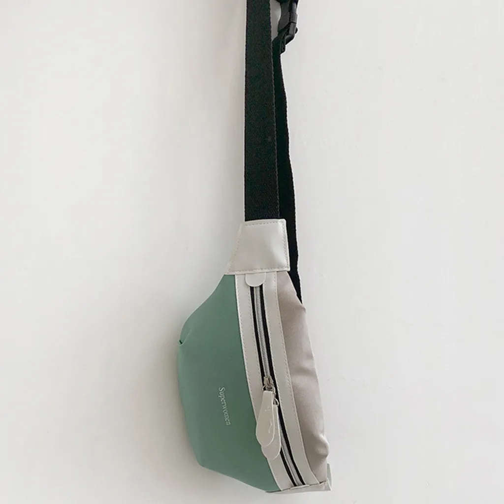 

Pouch Packs Belt Mobile Phone Women's Fashion Canvas Letter Shoulder Messenger Crossbody Chest Bags Packs 2020 #YJ